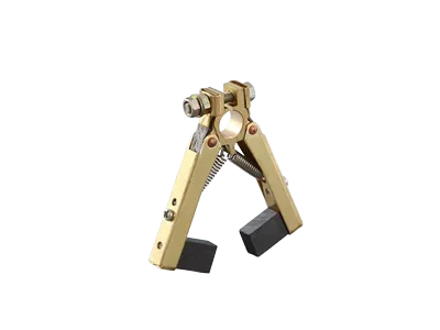 

Держатель угольной щетки двигателя 220 В в сборе, универсальный держатель шеврона 380 В, щетка высокой мощности, V-образный медный держатель угольной щетки