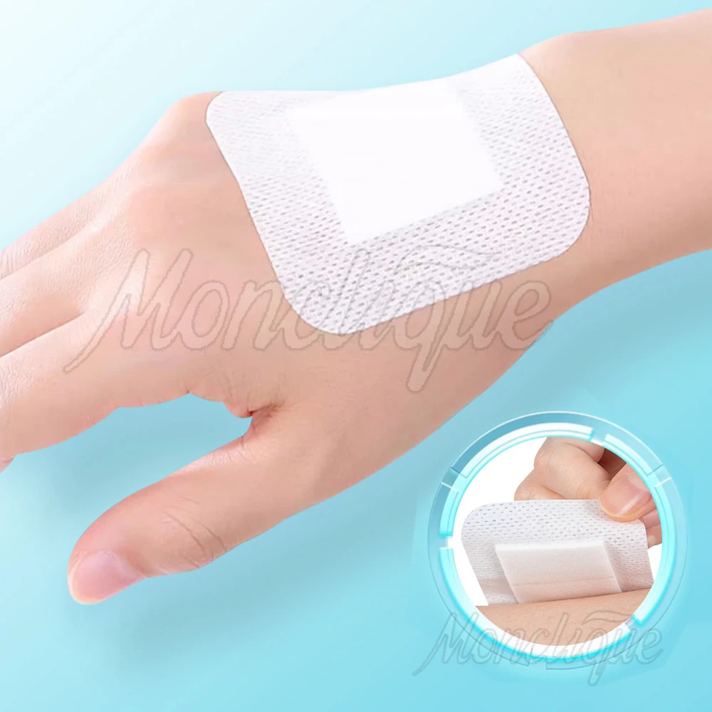 

Дышащая стерильная самоклеящаяся повязка для остановки кровотечения, гемостатический пластырь, марлевая прокладка, домашняя аптечка, инструменты для ухода за ранами