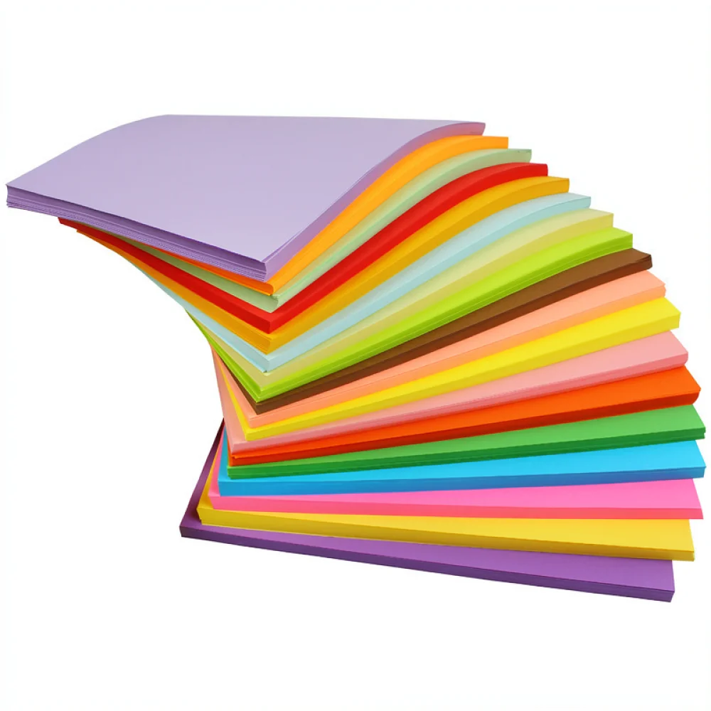 Vivid A4 Copy Paper For Grexuan Printing Supplies Smooth Matte Texture Decorative Crafting Scrapbook Drawing School Art Material
