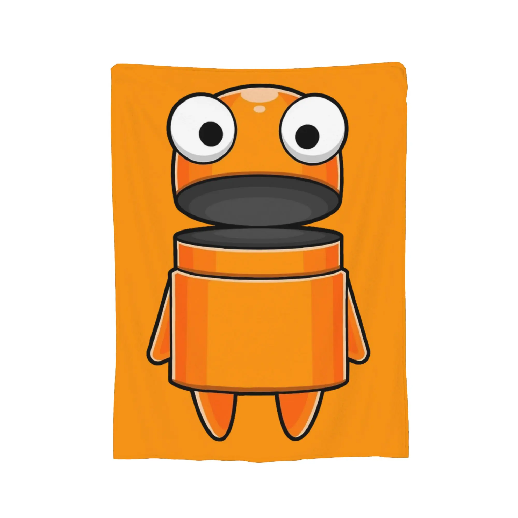 R.E.P.O. روبوت ألعاب الرعب أنيمي الشكل بطانية الصوف الربيع/الخريف REPO لعبة رمي البطانيات للسرير مكتب لحاف #2