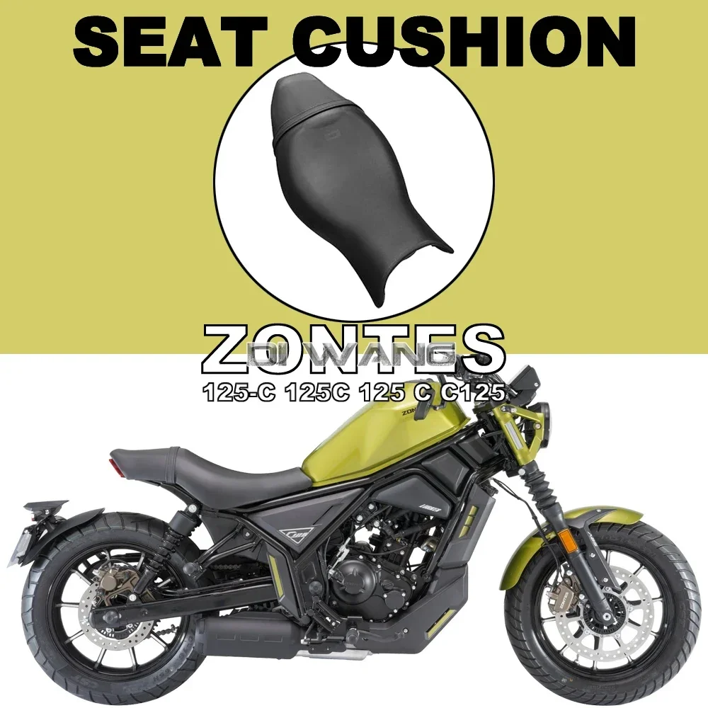 Motorcycle Street Car Seat Cushion Seat Saddle Leather Seat Belt Rear Tail Light Accessories FOR ZONTES 125-C 125C 125 C C125