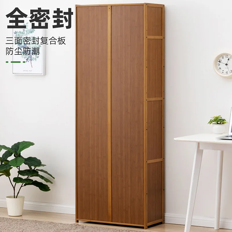 Custom. Floor Bookcase Shelf Integrated Display Cabinet with Cabinet Door Locker Multi-Layer Living Room Cabinet Simple Bookshel