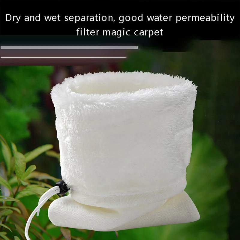 Durable Aquarium Filter Reuse Wash Filter Fish Tank Filter Cotton Magic Bag Biochemical Biological Filtration Clean