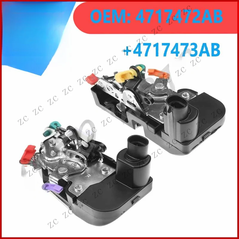 S+ 4717472AB Pair Front Left & Right Door Lock Actuator Motor For Chrysler Town