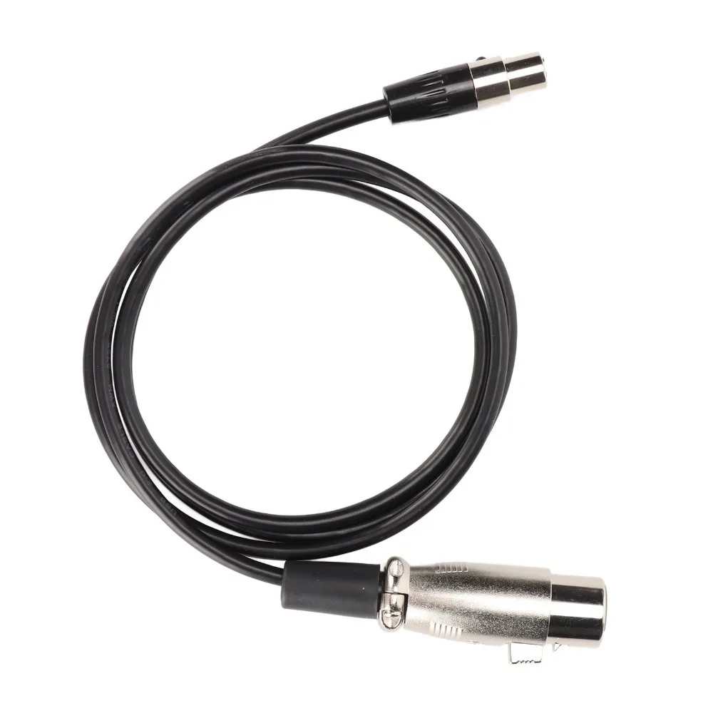 Cable XLR de 3 pines, Plug and Play, 1m / 3.3 pies, XLR hembra a Mini XLR hembra para auriculares AKG K240 K240S K240MK II K141