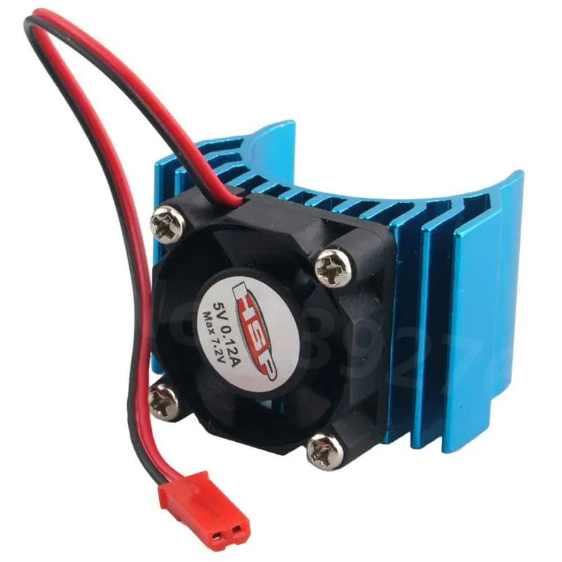 RC Parts 540 550 Electric Motor Heat Proof Cover Heatsink Heat Sink Cooling Fan 30mm*30mm 5V 0.12A For 1/8 1/10 Scale Models JST