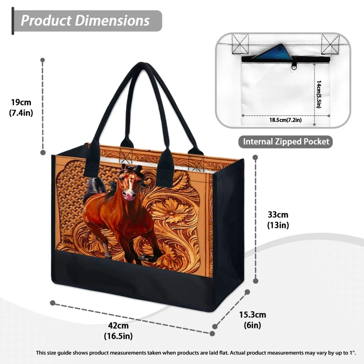 Tribal Horse Design Clutch Wedding Bridesmaid Elegant Casual Canvas Tote Bag Vintage Fashion Shoulder Bag Animal Lovers Gift New