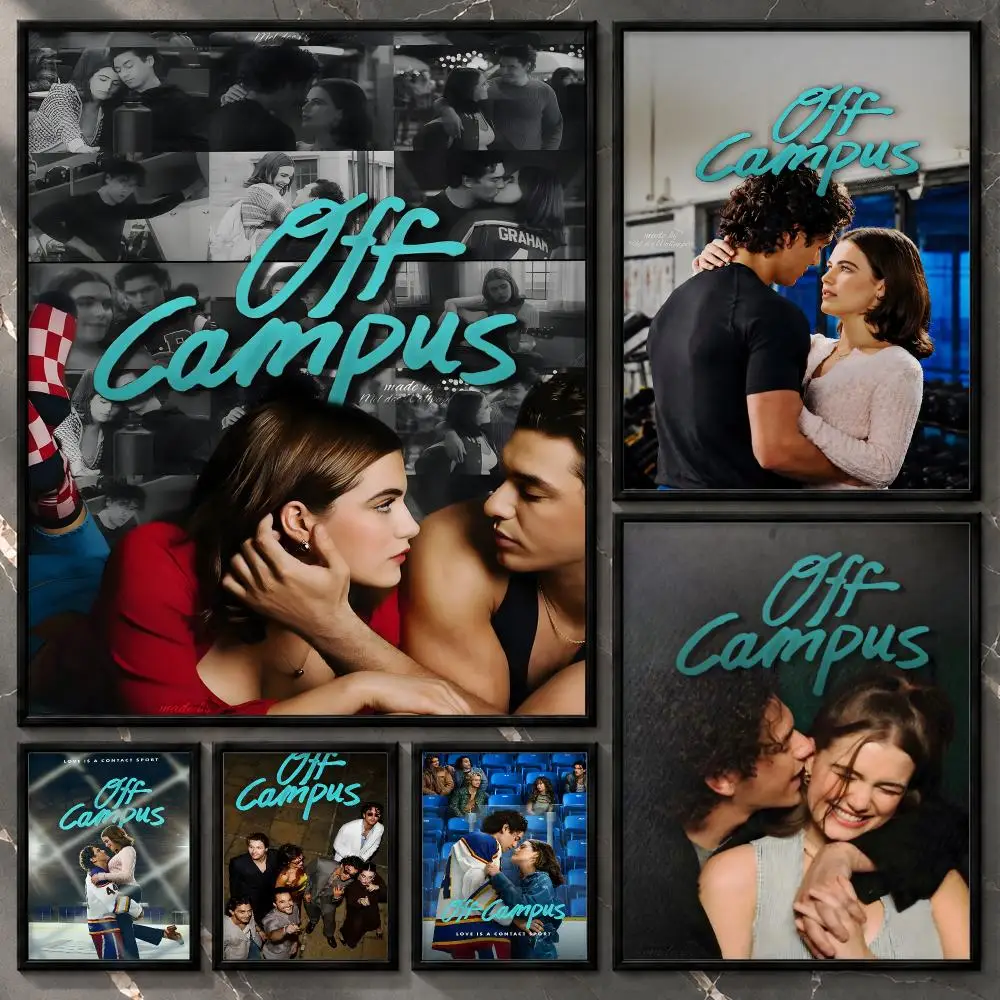 Collector Bookish Display Fiction Narrative Character Off Campus Poster Aesthetic Unframed Wall Prints for Bedroom & Living Room