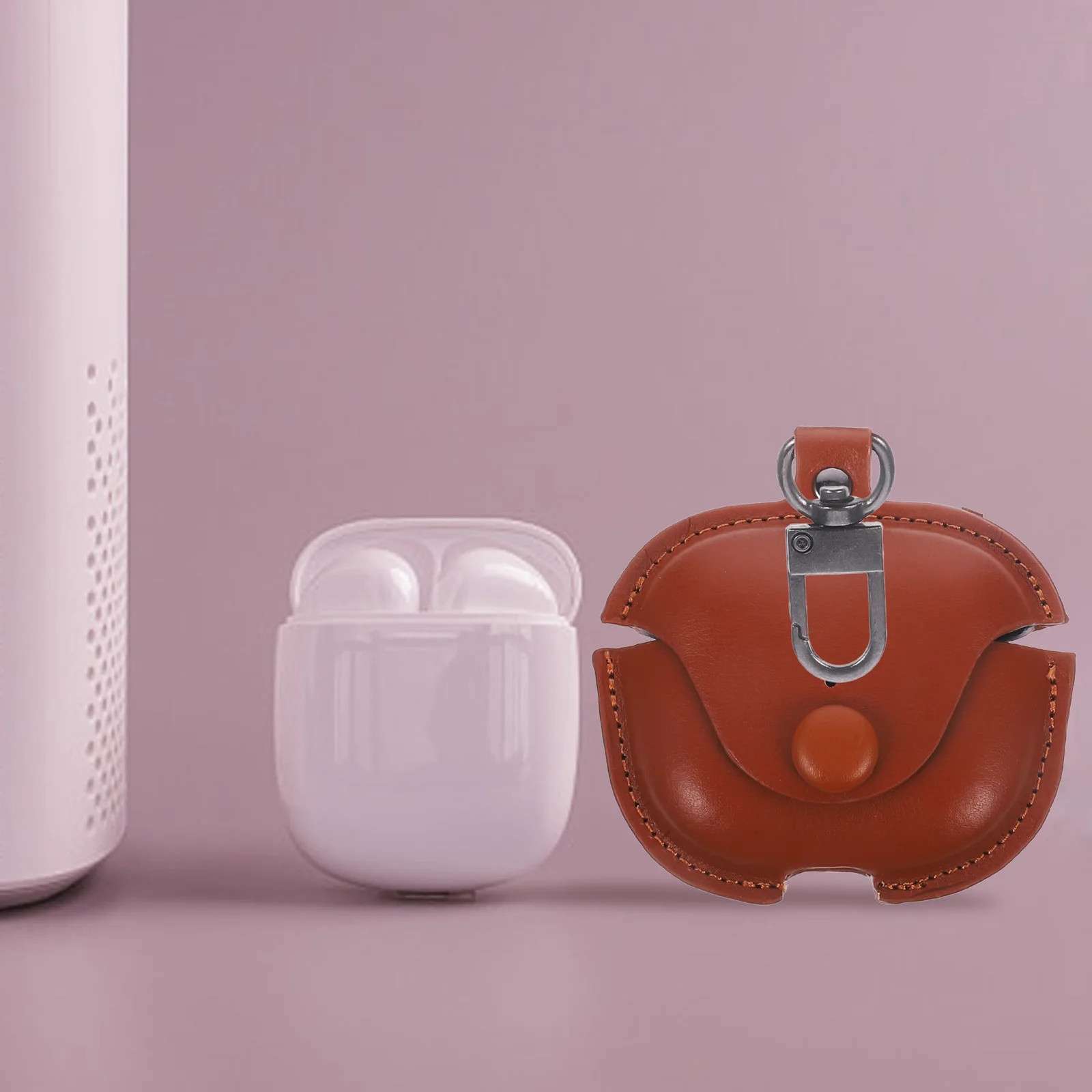 

1Pcs Durable Wireless Earphone Protective Cover Portable Titanium Alloy Case Compatible for AirPods 3 Mini Lightweight