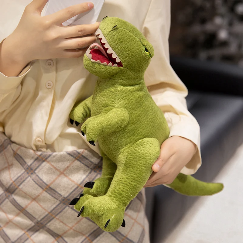 Dinosaurus Knuffel Cartoon Dier Velociraptor Brontosaurus Triceratops Tyrannosaurus Rex Gevulde Pop Kinderen Creatieve Geschenken