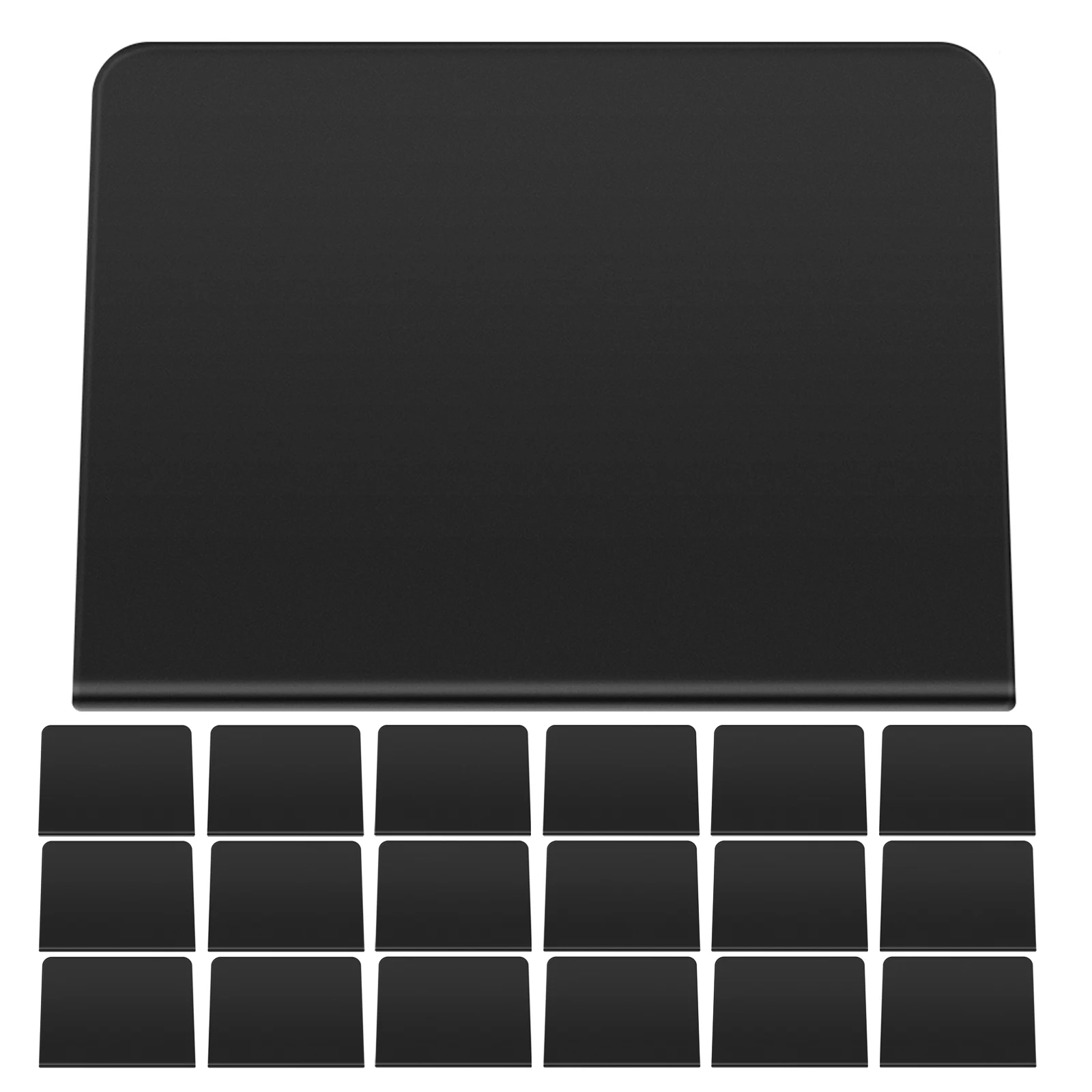 30Pcs Double Side Mini Blackboard Small Tabletop Chalkboard Erasable Message Board for Restaurant Kitchen Cafe Menu Display