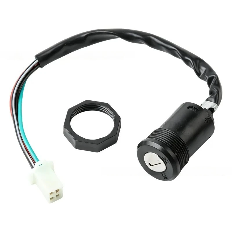 for Ares 2nd Gen ATV Off-Road Threaded Electric Door Lock 4 Pin Ignition Key  Beach Accessories