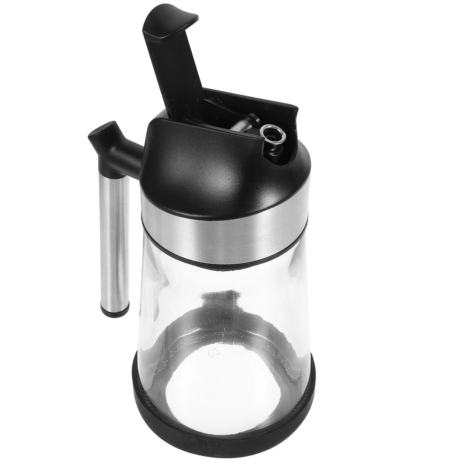 

Kitchen Oil Dispenser Olive Dispensing Cooking Glass with Handle Lecythus