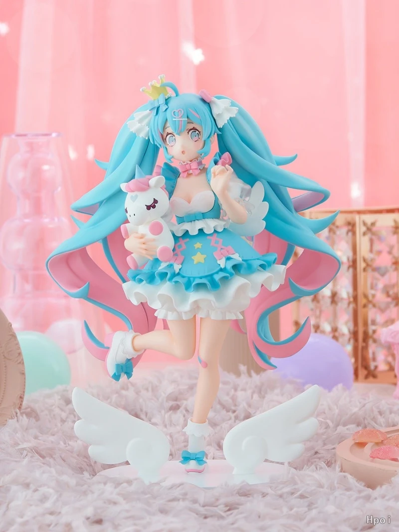 

FuRyu Original 21Cm TENITOL Hatsune Miku Action Figure Toys For Kids Gift Collectible Model Ornaments