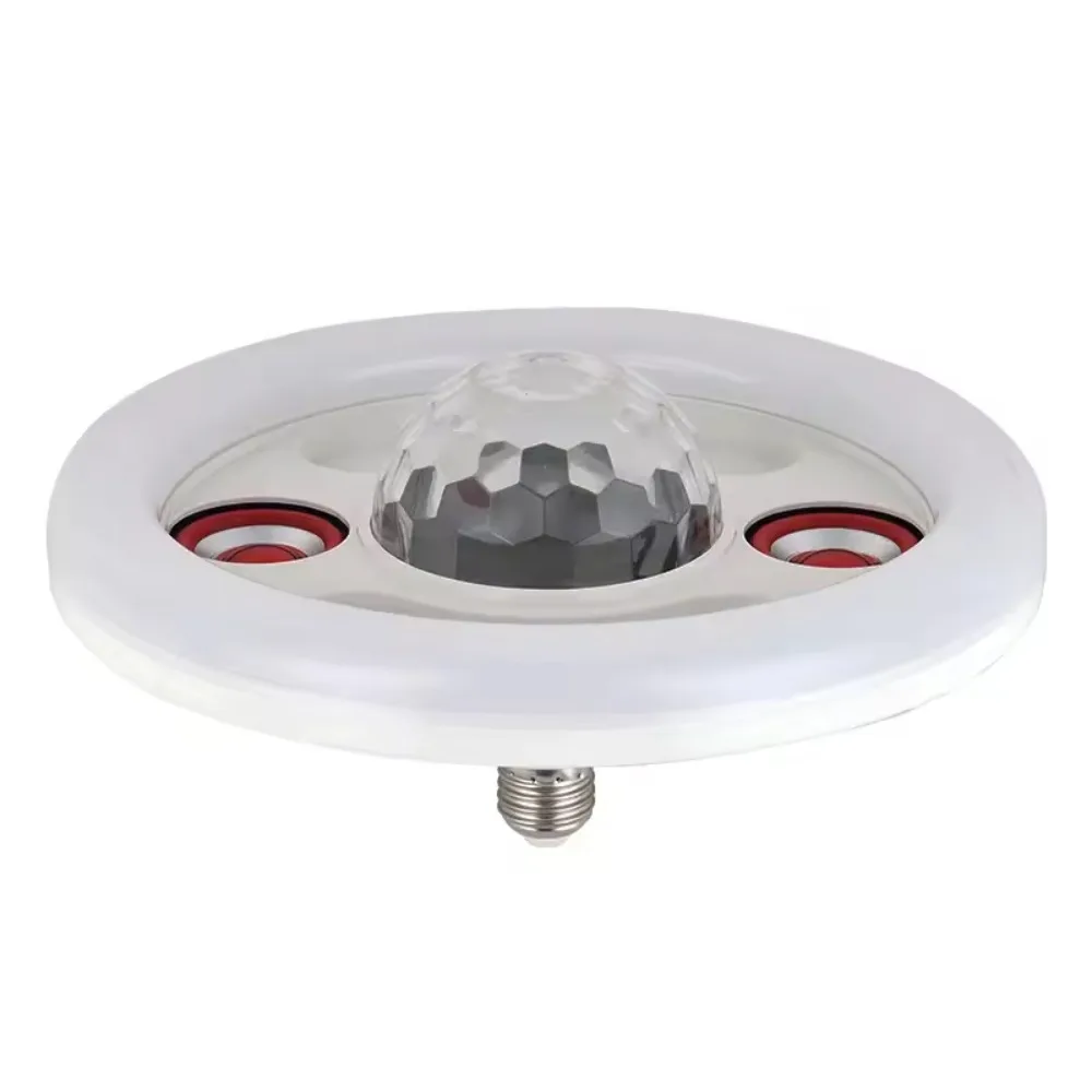 Lampe Musicale d'NikLED RVB avec Haut-Parleur Bluetooth, Veilleuse avec Télécommande pour Chambre à Coucher, 85-265V, 36W