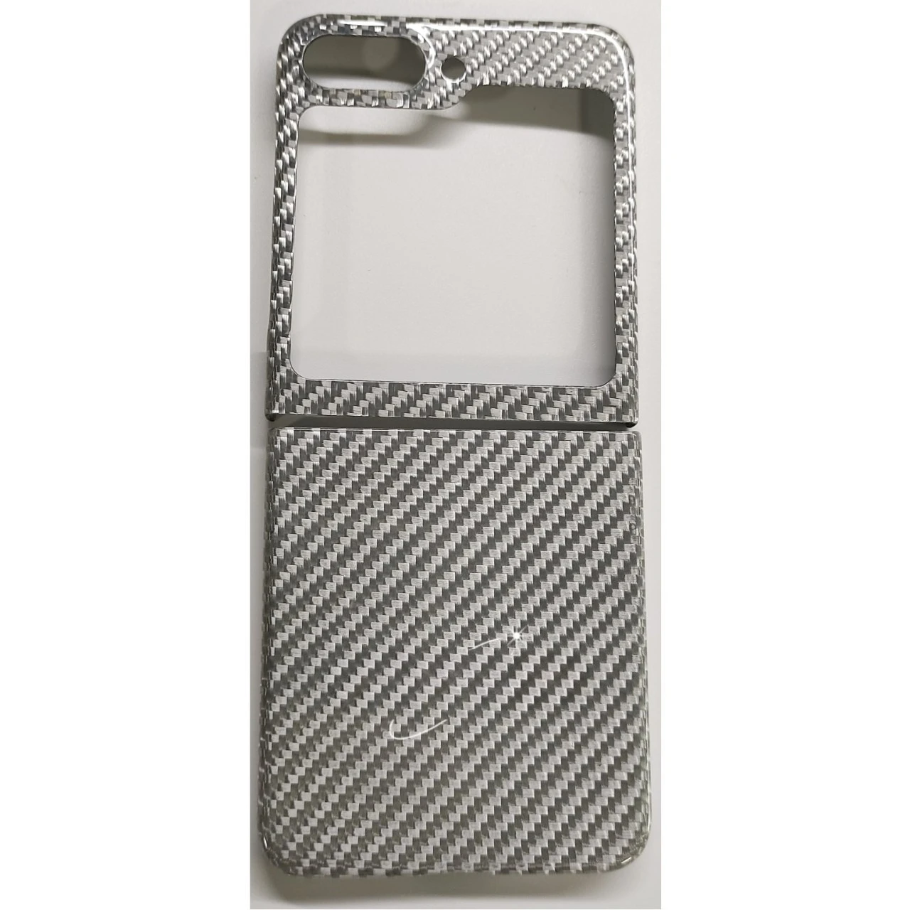 

Чехол из настоящего углеродного волокна для Samsung Galaxy z Flip 5, ультратонкий чехол из арамидного волокна для Galaxy zflip 5, карбоновый чехол для телефона