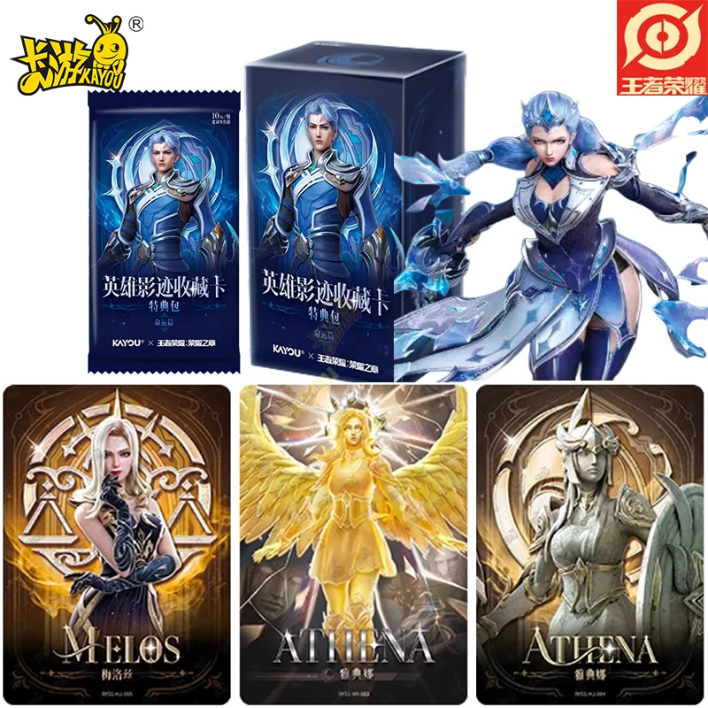 

KAYOU Official Genuine Version Honor of Kings Card Heroic Shadow Game Collection Cards Anime Peripheral Toys Flash Card Gifts