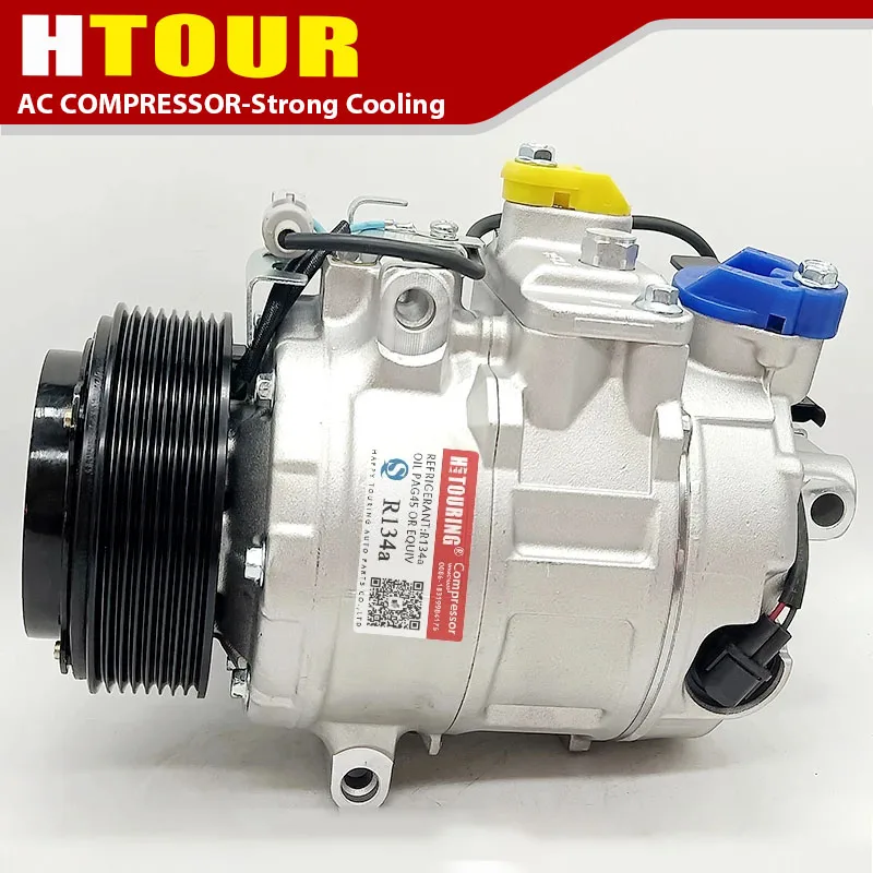 For AC compressor BMW 335i 435i 535i 640i 740i 740Li X5 & X6 64529217868 64529154070 64529399060 447260-4080 447260-4082 7SBU17C