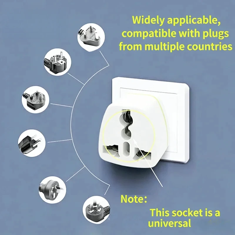 Universal International Travel Adapter, Power Plug Converter EU US UK AU Global Travel Charger
