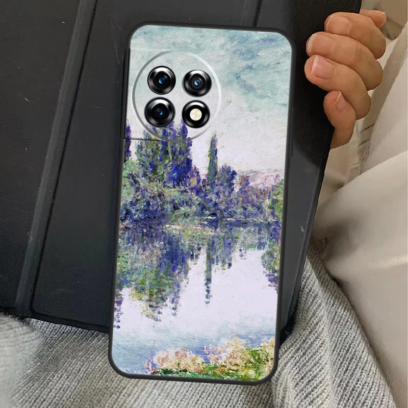 حافظة لوحة كلود مونيه لهاتف OnePlus Nord 5 CE 2 3 4 Lite N20 N30 OnePlus 15 13 12 11 10T 10R 12R 13R 13T #5