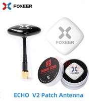 Foxeer Echo V2 2 5.8GHz 9dBi Patch Antenna LHCP RHCP for RC Airplane FPV Racing Freestyle Drones VTX VRX Goggles Monitor