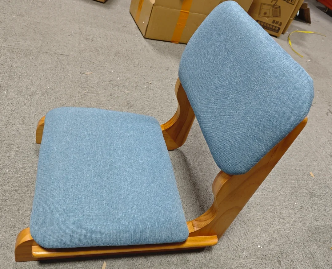 Luxury& Strong Japanese Zaisu Tatami Floor Chair Seating with Back Support For Living Room Bedroom Furniture Meditation Gaming