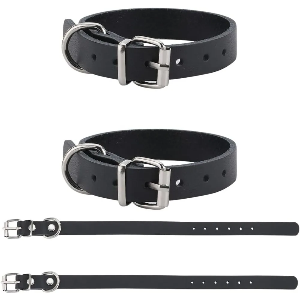 AliExpress NONE 4PCS Cowhide Stirrup Straps with Metal Buckle 12 Inch Adjustable Leather Bike Basket Front Handlebar Storage Straps ID Card
