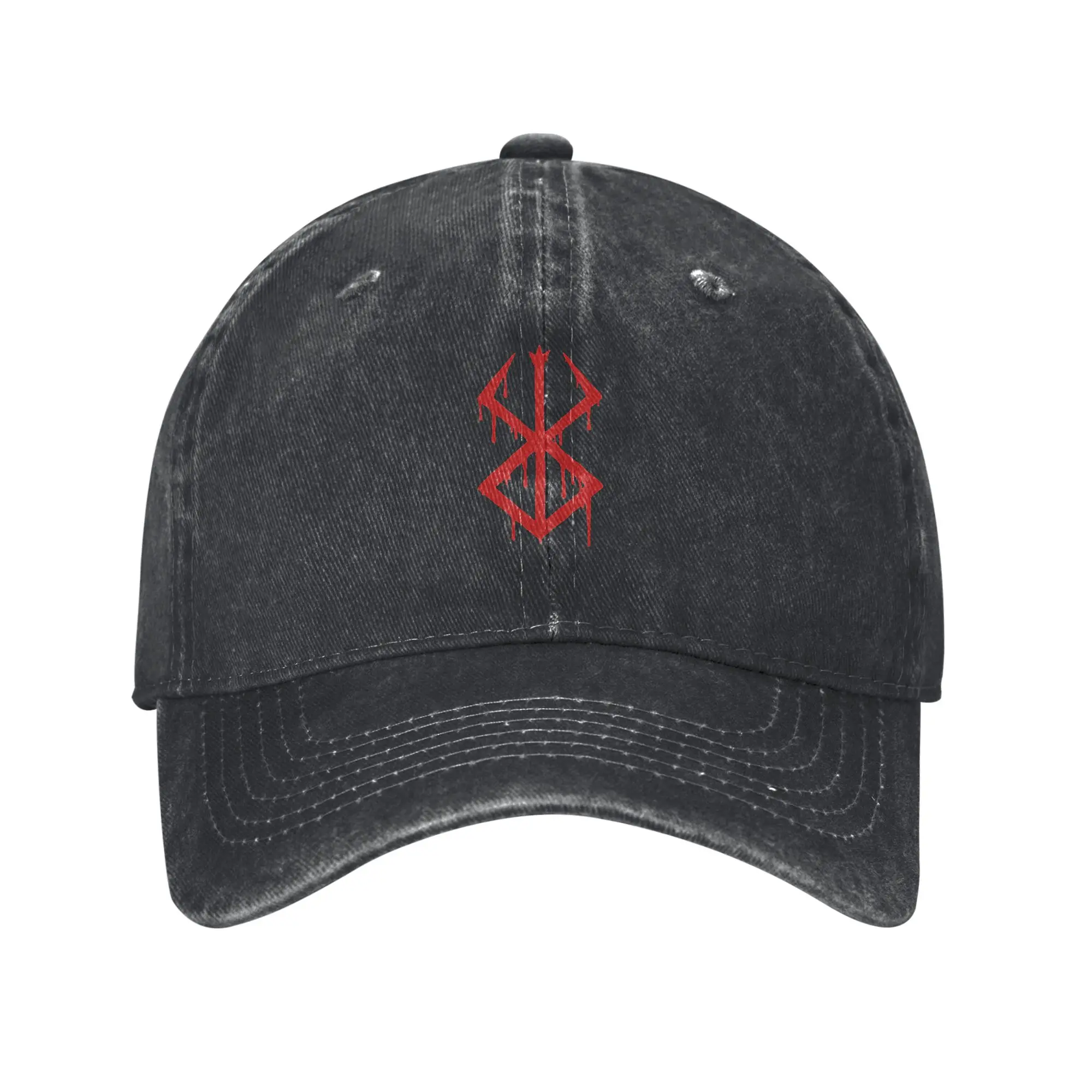 Fashion red blood sacrifice manga baseball cap  Urban Casual Snapback Cap
