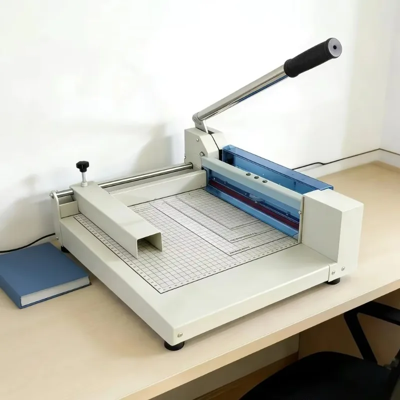 Applicable A4 Manual Paper Cutter Trimmer・4cm Max Cutting Stack・Thickened Steel Sharp Blade・Document File Cutting Machine