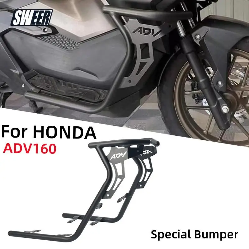 Motorcycle Engine Guard Bumper Stunt Cage Fairing Protection Guard Protector Bumper For HONDA ADV160 2021-2024 Accessories