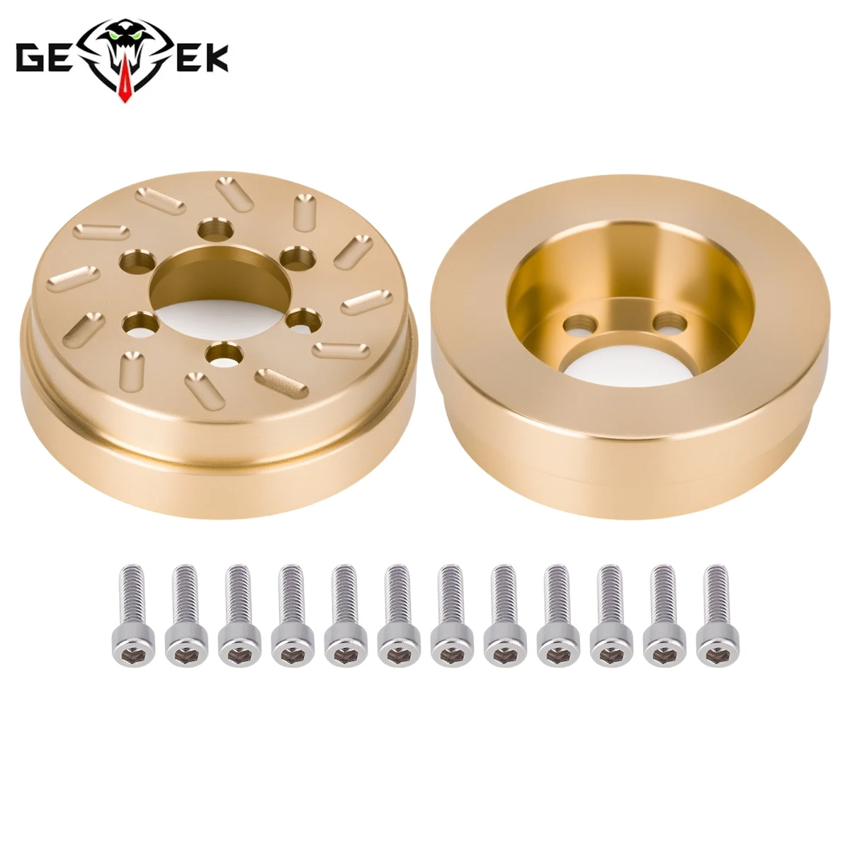 2/4 Stück Messing Internes Gegengewicht 62 g für 1,9 2,2 Zoll Felgen Axial SCX10 90046 TRX4 TRX6 1/10 RC Crawler Autoteile