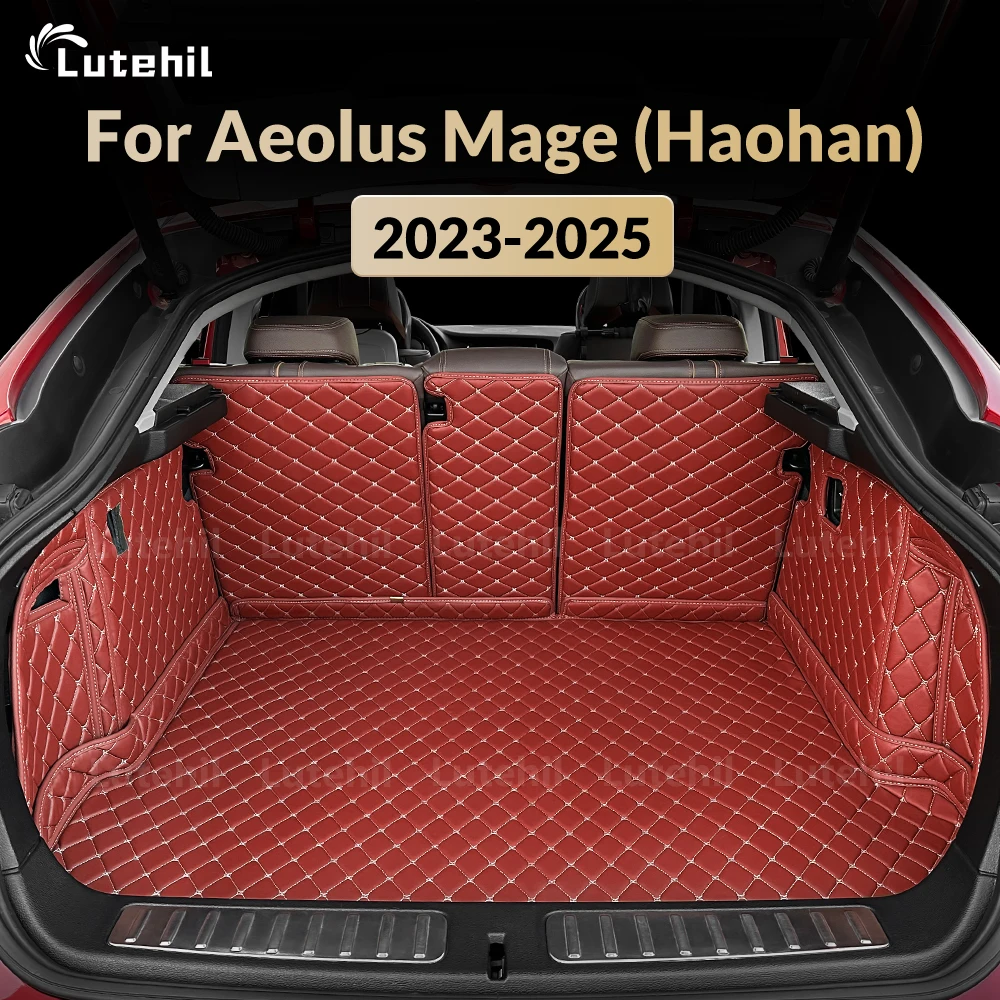 LUTEHIL For Dongfeng Aeolus Mage (Haohan) 2023-2025 Auto Full Coverage Trunk Mat Car Protective Cargo Liner Interior Accessories