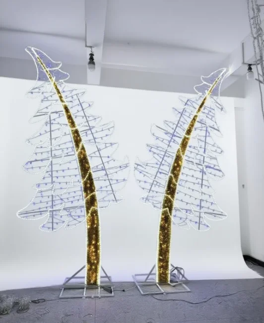 

High Quality Artificial Christmas Tree Landscape Pine Trees Indoor Outdoor Wedding Home Restaurant Party Decor