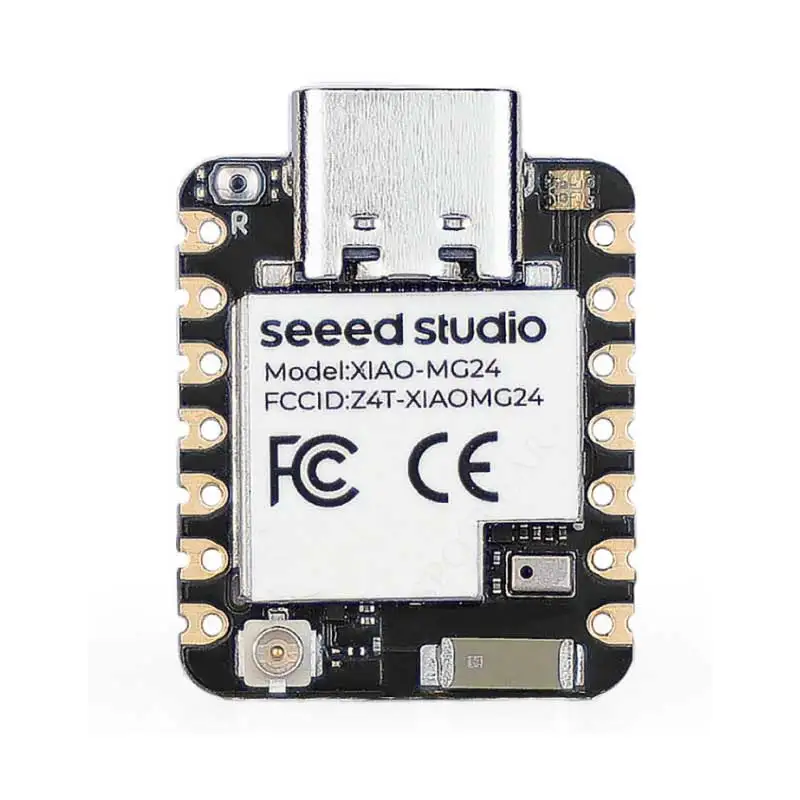 XIAO MG24/MG24-Sense EFR32MG24 Ultra-Low-Power On-Board IMU/Micphone/Antenna For Matter/BLE For SeeedStudio For Arduino/zigbee