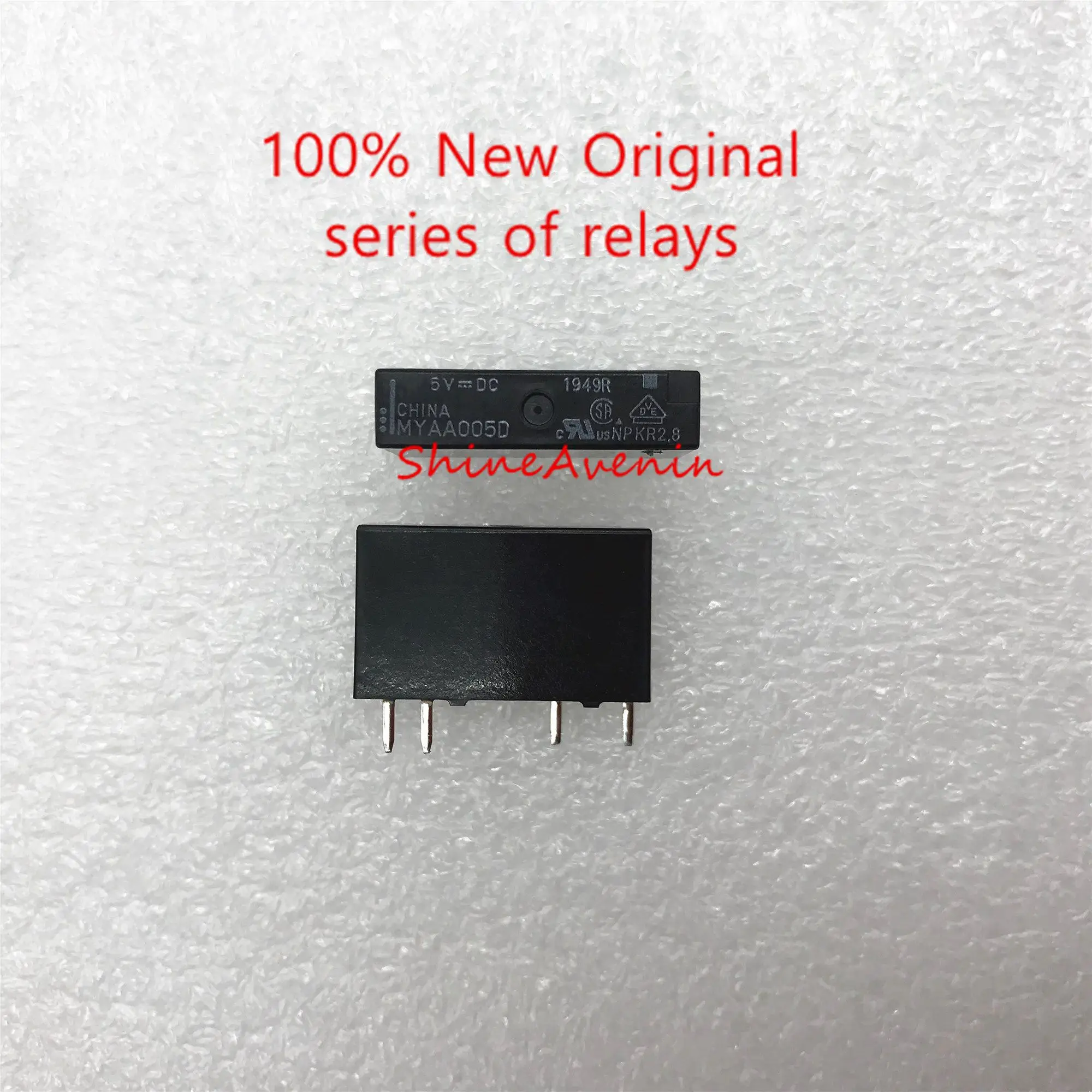 15pcs MYAA005D  MYAA024D  LKS1AF-5V  LKS1AF-12V  LKS1AF-24V  LKS1AF-5V-Y2  LKQ1aF-5V-TV5  G6L-1P-5V  100% original relay