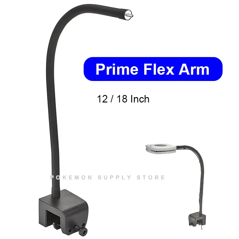 AI Prime Flex Arm Aquarium Lighting 12 Inch 18 Inch for AI Prime 16hd Tank Mount Illumination Arm excluding Lights