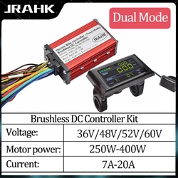 JRAHK Electric Scooter Controller With LCD Display E-Bike Brushless Motors 36V-48V-60V 250W-400W For Bicycle Accessories