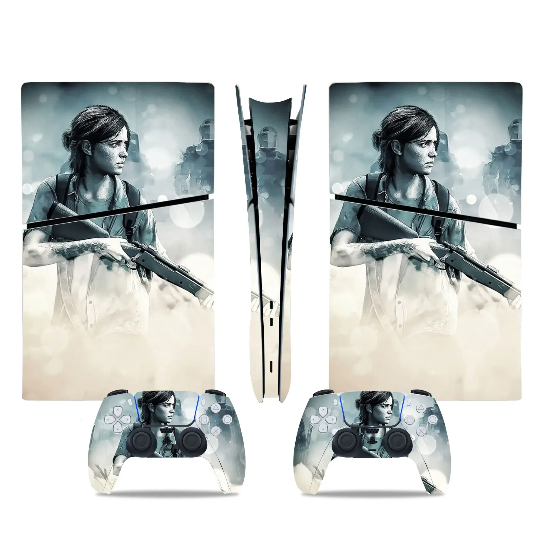 The Last of Us Part 2 New PS5 Slim Digital Skin Sticker Protector Decal Cover dla kontrolera konsoli PS5 Slim digi Sticker Vinyl
