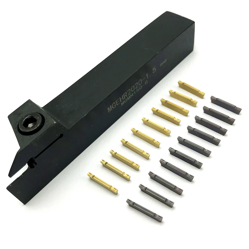 Supporto per MGEHR1616-4 a MGEHR1616-3 MGEHR1616-2 + 10 pezzi MGMN300 inserti per scanalatura inserto per tornitura CNC
