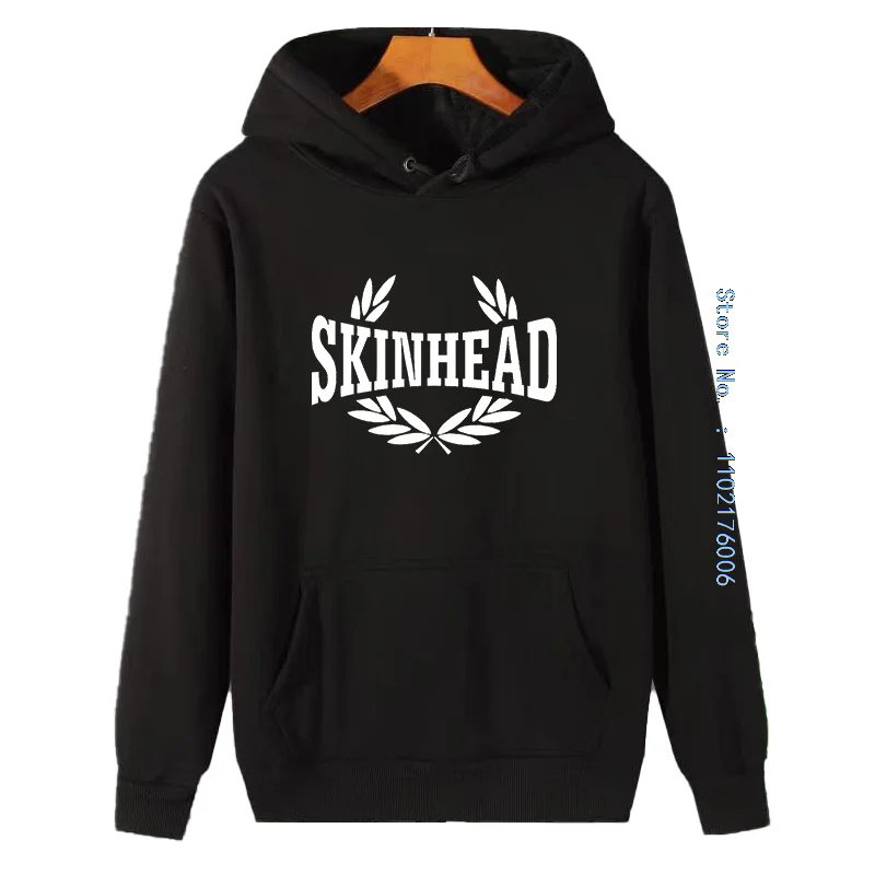 New Skinhead Ska Music Gift Hooded Shirt Graphic Sweatshirts Fleece Hoodie Thick Sweater Hoodie High Quality Men's Sportswear