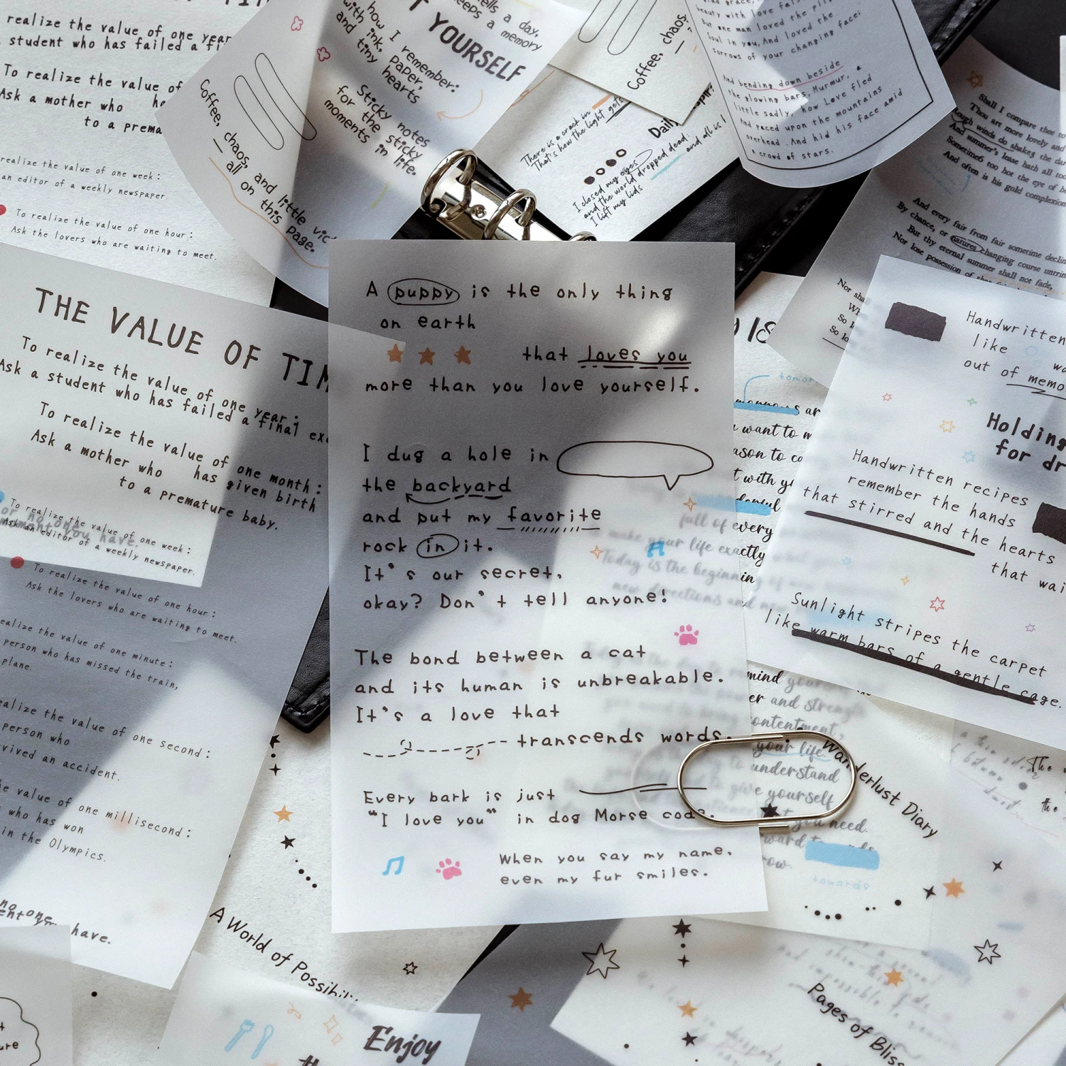 40 Folhas de Papel Vintage para Scrapbooking, Journaling, Criação de Cartões, DIY, Material Criativo Retro para Memórias