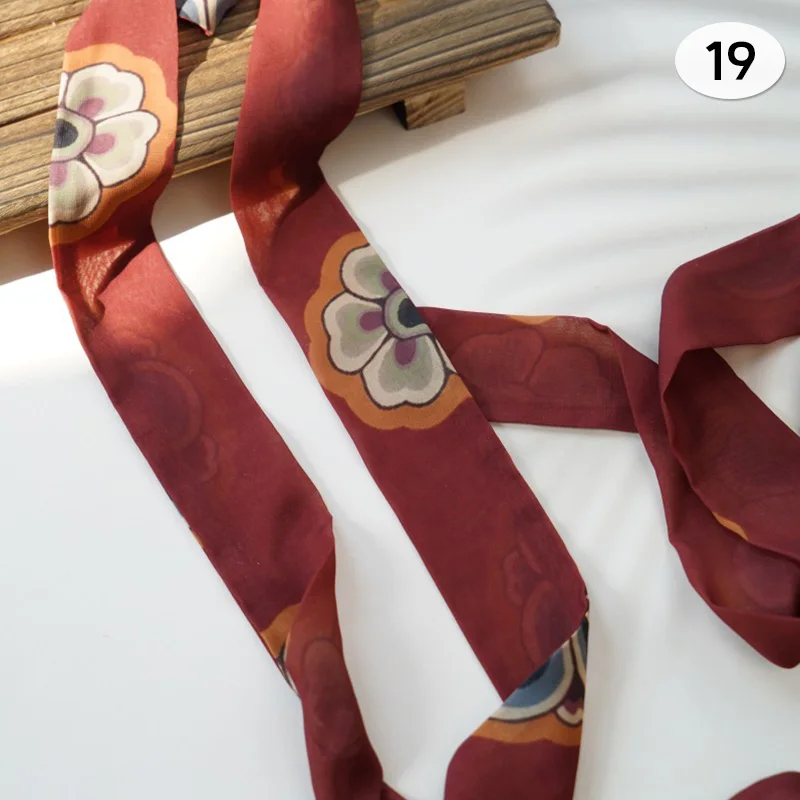 

Hanfu Belt Ancient Style Long Printed Hair Band Girls Robe Belt Costume Accessories Retro Party Headbands Hair Ribbons