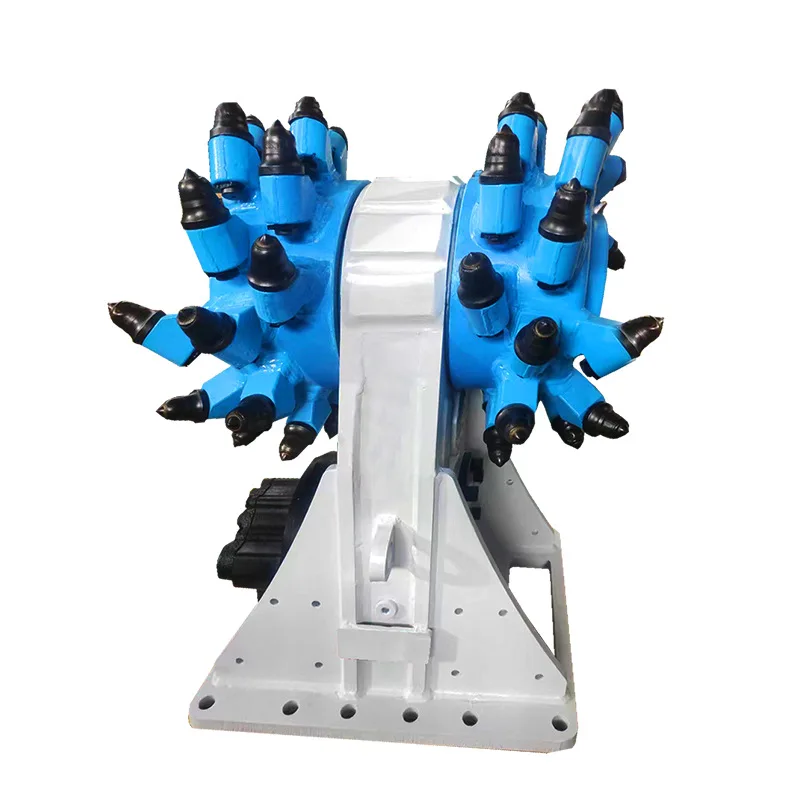 Hydraulic Excavator Milling Machine Tunnel Transverse Mining Milling Head Road Maintenance Blasting