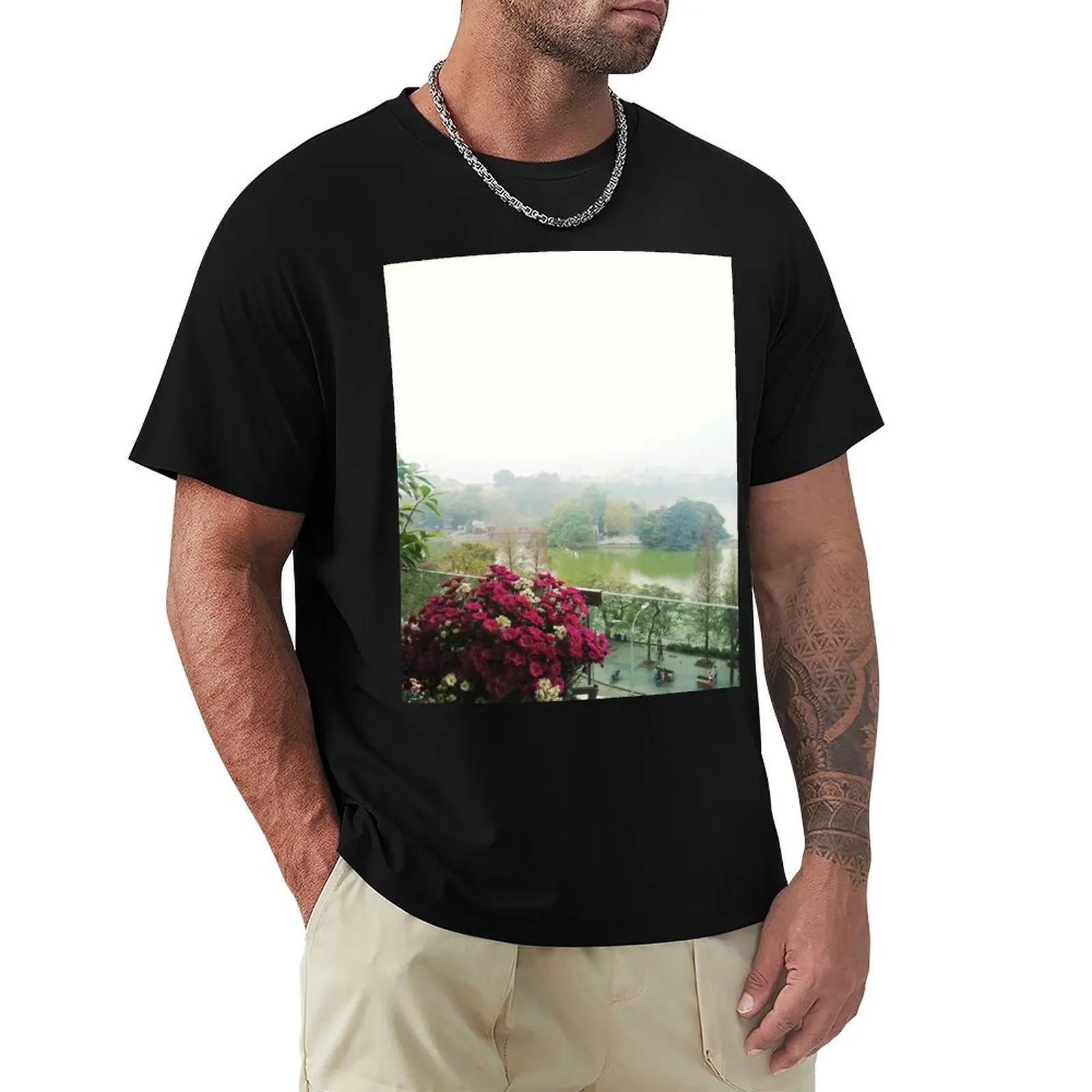 

Hanoi in bloom T-Shirt summer 2025 Funny t-shirt funny t shirts men
