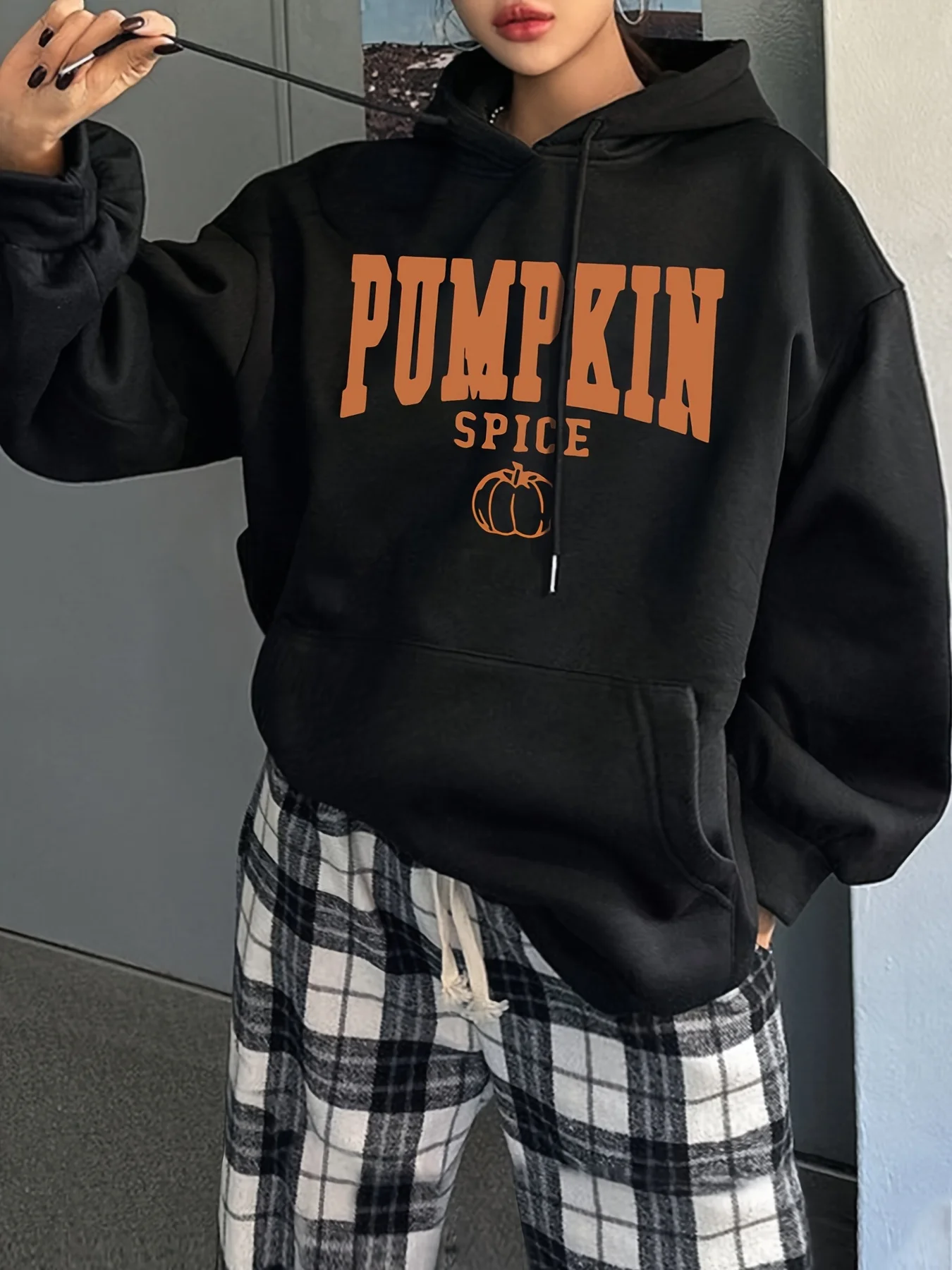 

Pumpkin Graphic Printing Autumn and Winter Cotton Men's and Women's Hoodies Casual Outdoor Street Sports Training Brand Trend