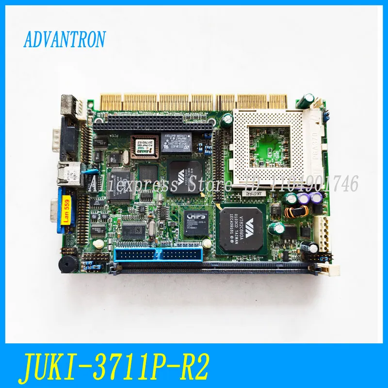 Cartão de meio comprimento de controle industrial embutido original JUKI-3711P-R2, placa-mãe de controle industrial de alta qualidade, trabalho de teste