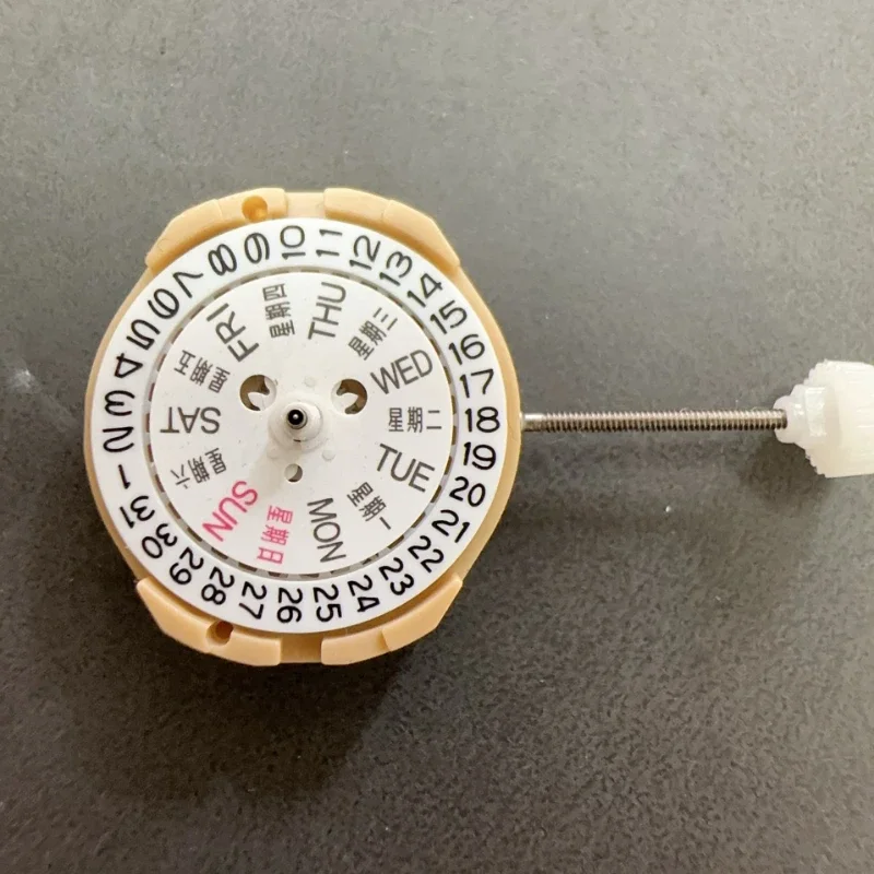Wuhan Chenlong new domestic SP25 movement three-hand dual calendar quartz movement watch accessories