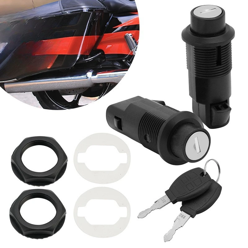

Ключ от мотоцикла для Harley Cruise Prince, набор боковых замков для автомобиля, универсальный короткий боковой замок для мотоцикла, аксессуары