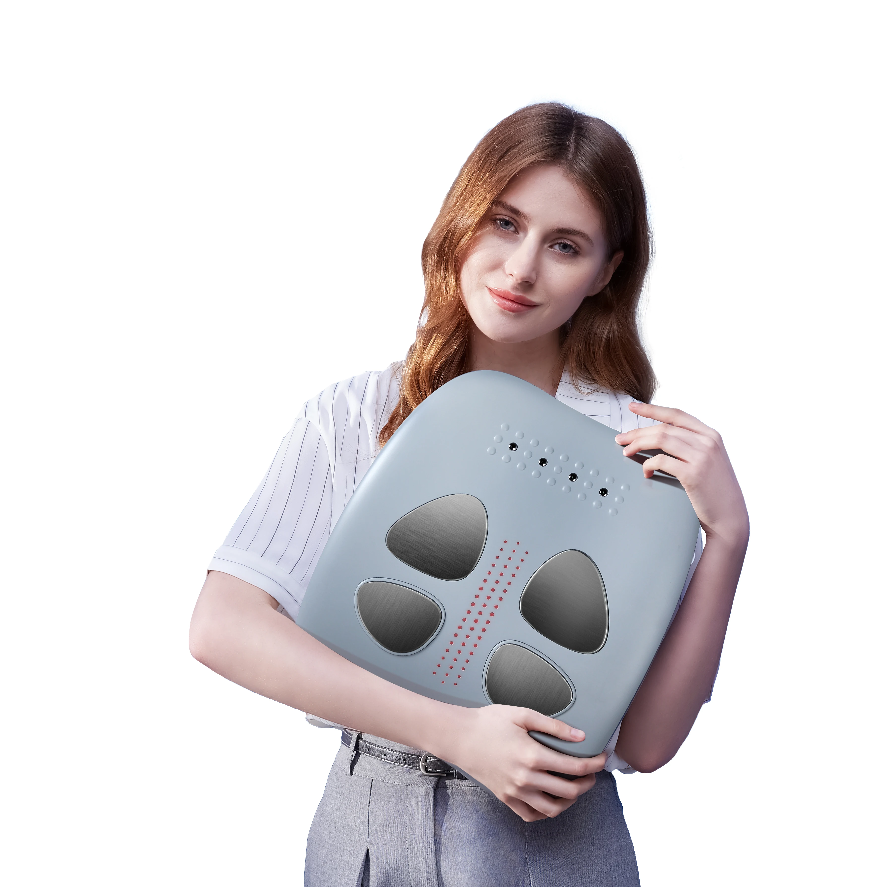 جهاز سحب العمود الفقري القطني مدلك تقويمي للعمود الفقري العنقي متعدد الوظائف مدلك الخصر #5