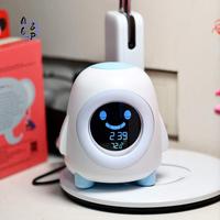 A68P-Kids Alarm Clock, Alarm Clock For Kids, Ready To Wake Up Sleep Trainer, Colorful Night Light, Nap Timer